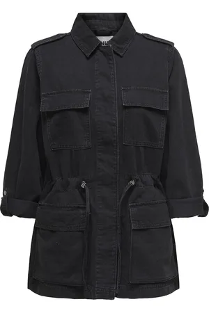 ONLY Onlkenya L/S Utility Dnm Jkt Akm Cs Black