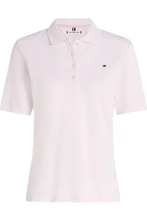 Tommy Hilfiger 1985 Reg Pique Polo Ss Pink