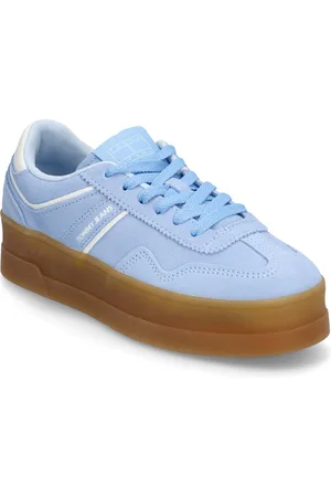 Tommy Hilfiger The Greenwich Flatform Suede Blue