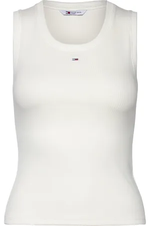 Tommy Hilfiger Tjw Essential Rib Tank Ext Cream