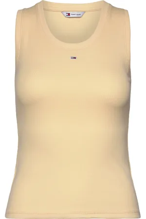 Tommy Hilfiger Tjw Essential Rib Tank Ext Yellow