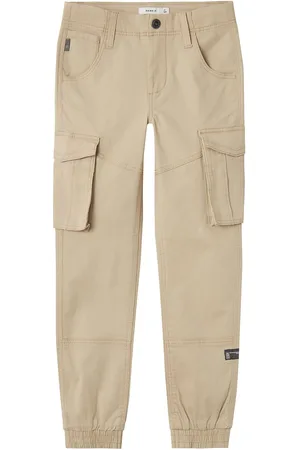 NAME IT Nkmryan Cargo R Twi Pant 2222-Ba Noos Beige