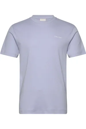 Calvin Klein Micro Logo Interlock T-Shirt Blue