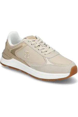 Tommy Hilfiger Casual Fashion Runner Lthr Mix Beige