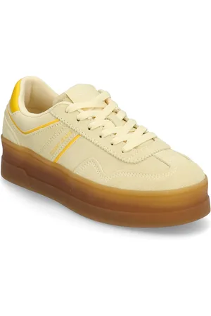 Tommy Hilfiger The Greenwich Flatform Suede Yellow