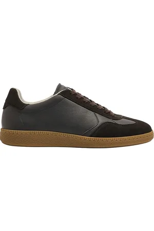 SELECTED Slhfinley Mix Sneaker Brown