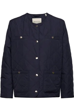 GANT Quilted Jacket Navy