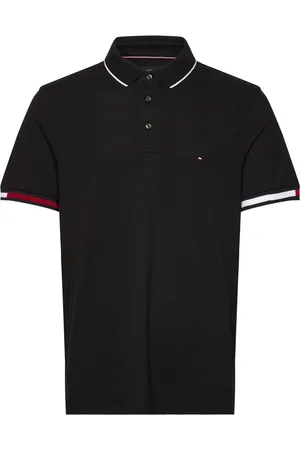 Tommy Hilfiger Flag Cuff Slim Fit Polo