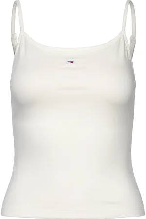 Tommy Hilfiger Tjw Essential Strap Top Ext White