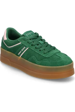 Tommy Hilfiger The Greenwich Flatform Suede Green