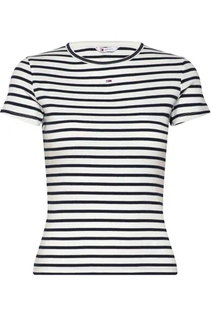 Tommy Hilfiger Tjw Slim Essential Rib Ss Ext Navy