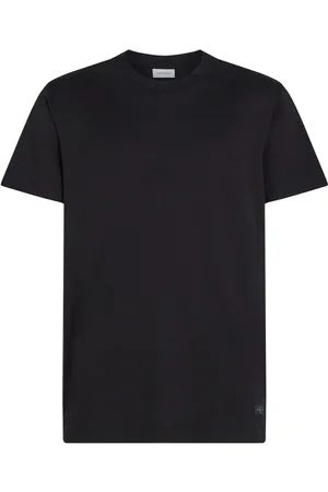 Calvin Klein Woven Label Regular Tee Black