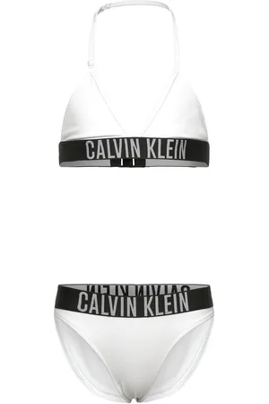 Calvin Klein Triangle Bikini Set White