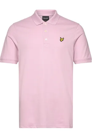 Lyle & Scott Plain Polo Shirt Pink