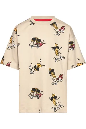 The New Tnnarfalle Os S_S Tee Beige