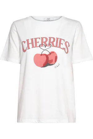 Coster Copenhagen Cc Heart Cherries T-Shirt - Mid Sleeve