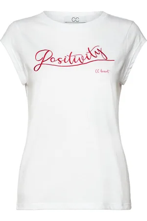 Coster Copenhagen Cc Heart Positivity T-Shirt - Cap Sleeve