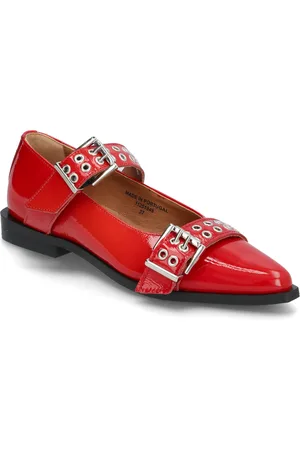 Bianco Biavictoria Double Buckle Ballet Flat Nappalak