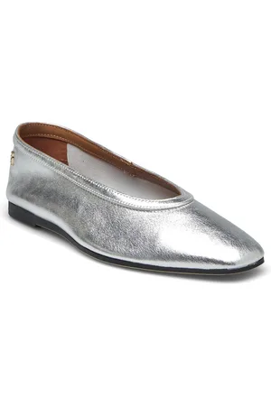Tommy Hilfiger Soft Metal Lthr Ballerina No Bow