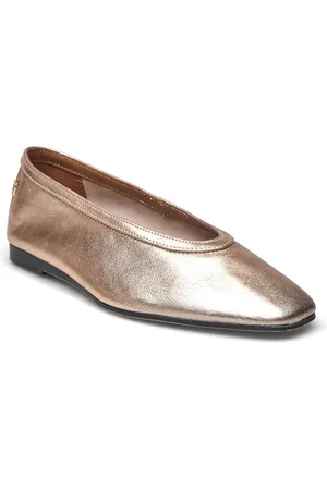 Tommy Hilfiger Soft Metal Lthr Ballerina No Bow