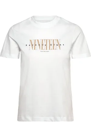 Calvin Klein 19 Graphic Reg Tee White