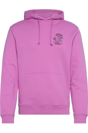 Scotch&Soda Front And Back Artwork Hoodie Pink