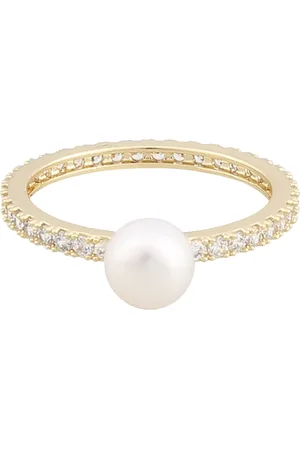 SNÖ of Sweden Rio Small Pearl Ring G/White Gold