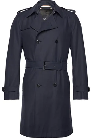 HUGO BOSS H-Hyde-Trench-241 Navy