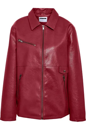 Noisy May Nmgwen Pu Jacket Red