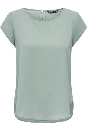 ONLY Onlvic S/S Solid Top Noos Wvn Green