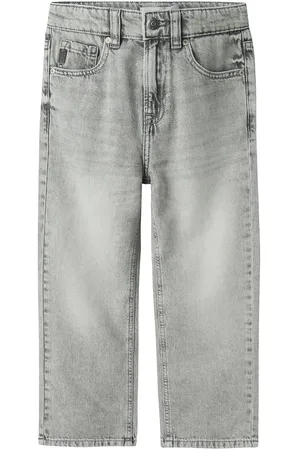 NAME IT Nkmryan Straight Jeans 3418-Be Noos Grey
