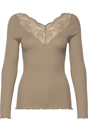 Rosemunde Rwbeatha Ls Regular T-Shirt Beige