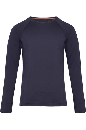 Icebreaker Kids Merino 200 Oasis Ls Crewe Navy