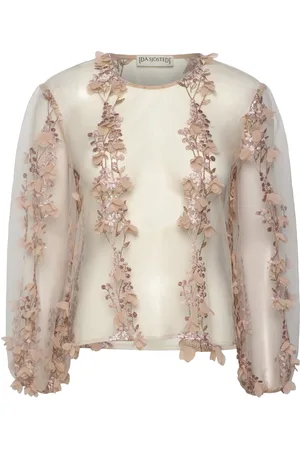 Ida Sjöstedt 347 02 Jenny Embroidery Top Pink