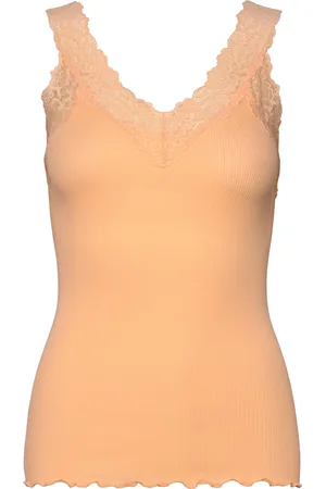 Rosemunde Organic Top W/ Lace Orange
