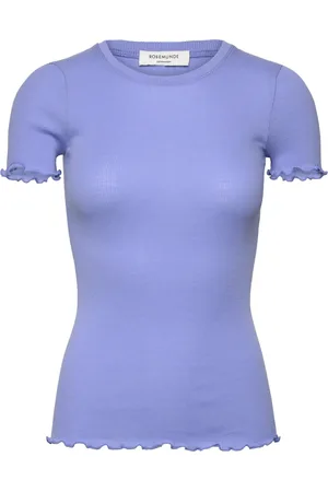 Rosemunde Rwbernadine Ss Regular O-Neck T-Shi Blue