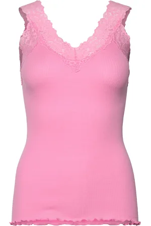 Rosemunde Organic Top W/ Lace Pink