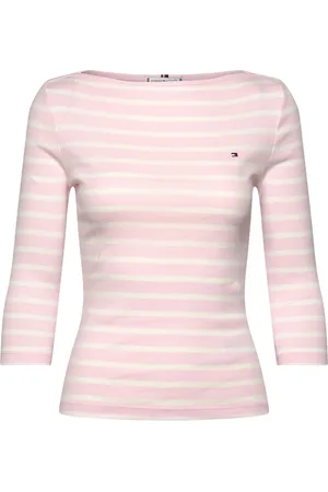 Tommy Hilfiger New Cody Slim Boat-Nk 3/4Slv Pink
