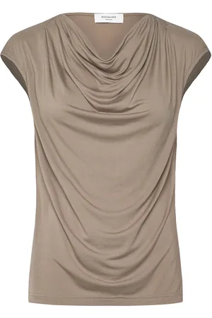 Rosemunde Rwbiarritz Ss Waterfall T-Shirt Khaki
