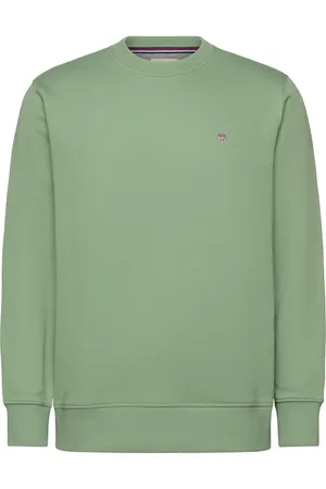 GANT Reg Shield C-Neck Sweat Green