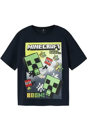 NAME IT Nkmmus Minecraft Nreg Ss Top Noos Bfu Navy