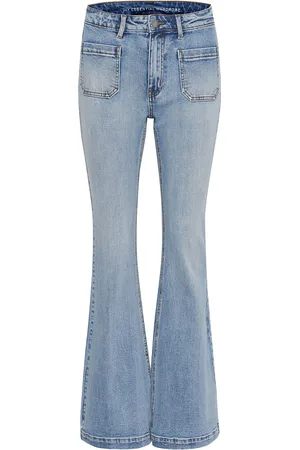 My Essential Wardrobe Dangomw 144 High X-Wide Bootcut Blue