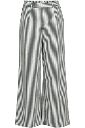 Object Objlisa Wide Pant Aop Noos Green