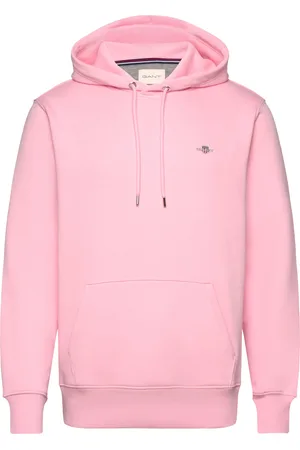 GANT Reg Shield Hoodie Pink