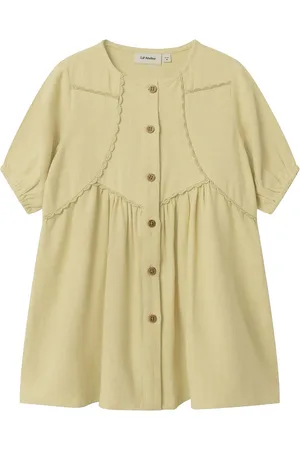 Lil Atelier Nmfdamla Ss Loose Dress Lil Green
