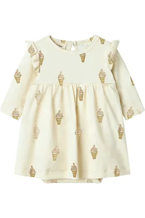 Lil Atelier Nbfgavo Enk Ls Body Dress Lil Cream
