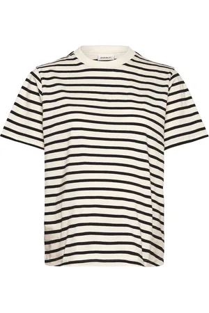 ONLY Olmlivina S/S Stripe Tee Jrs White