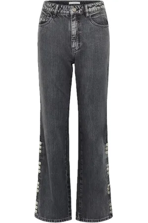 Gestuz Zuvagz Hw Straight Jeans Grey