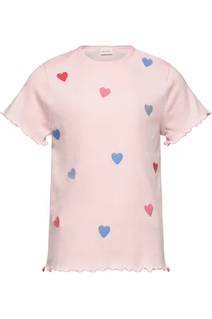 Minymo T-Shirt Ss Rib Pink