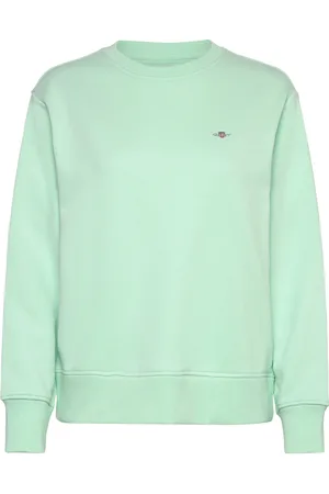 GANT Shield C-Neck Sweat Green
